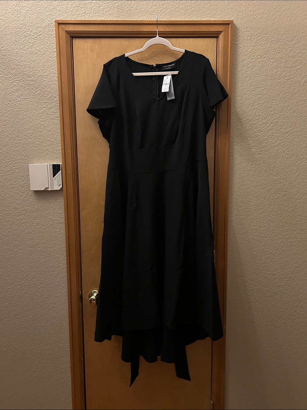 Lane Bryant Lena Black High-Low A-Line Dress